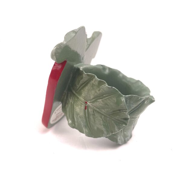 VTG Charter Club Home “Summer Grove” Ceramic Fruit Napkin Rings Set of 4 (1999) - Picture 4 of 9